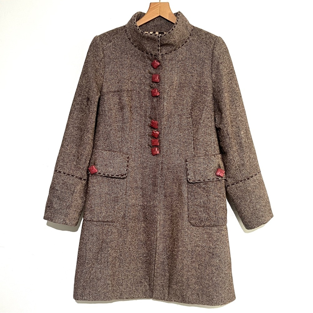 Soft Surroundings Newbury Tweed Pea Coat